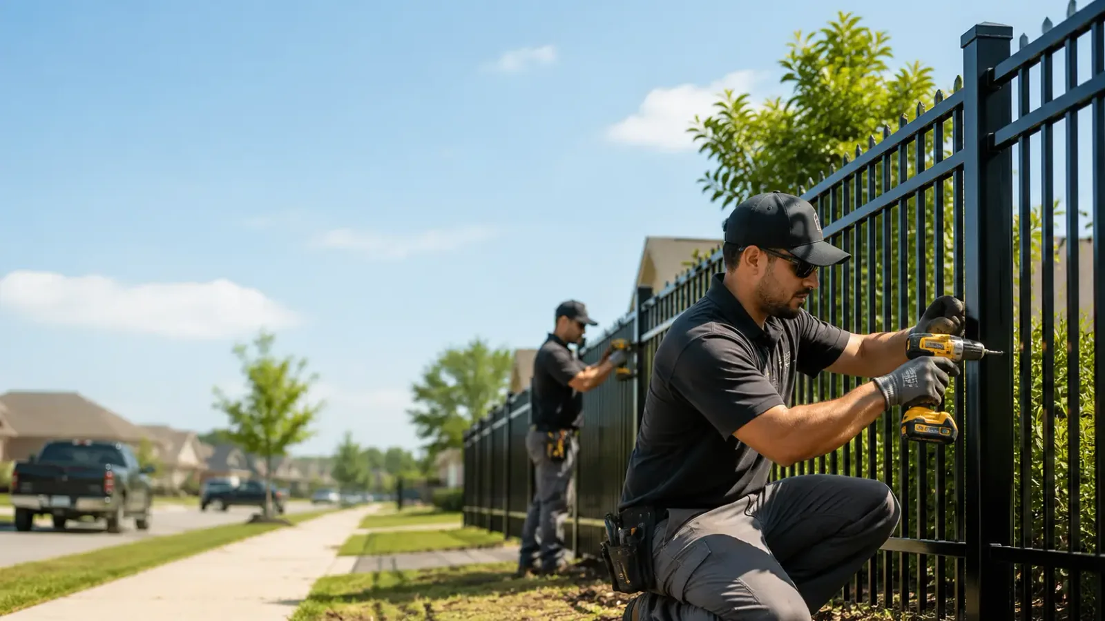Metal Fence Installation in Hampden, MA
